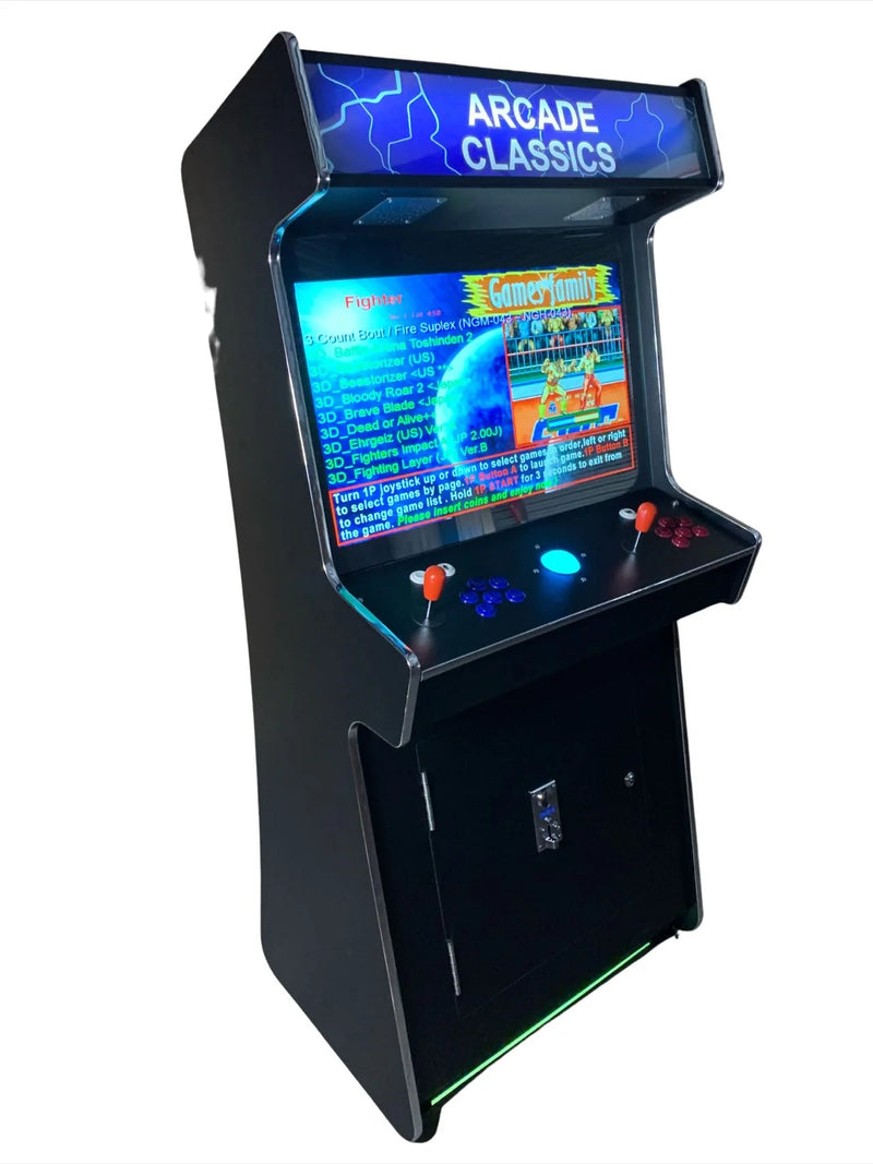 2 Player StandupUp Arcade Machine | Commercial Grade | 4600 Games | 32 –  Top US Video Arcades