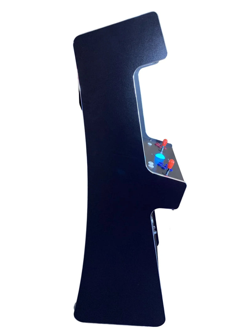 2 Player StandupUp Arcade Machine | Commercial Grade | 4600 Games | 32" Screen | 1 Trackball | 2 Stools | BLACK