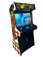 2 Player StandupUp Arcade Machine | Commercial Grade | 4600 Games | 32" Screen | 1 Trackball | 2 Stools | CentiP