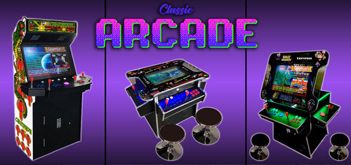 Cocktail Table Video Arcades | Tilt Up | Stand Up | Virtual Pinball ...