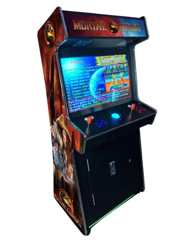 2 Player StandupUp Arcade Machine | Commercial Grade | 4600 Games | 32" Screen | 1 Trackball | 2 Stools |MC