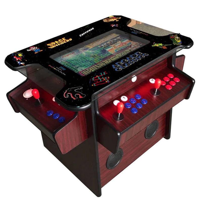 COCKTAIL TABLE ARCADE | COMMERCIAL GRADE | 22" Screen | 3505 Games | Trackball | 2 Stools | DKW