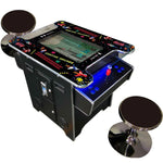 COCKTAIL TABLE ARCADE | COMMERCIAL GRADE | 22" Screen | 412 Games | 2 Stools | BLK