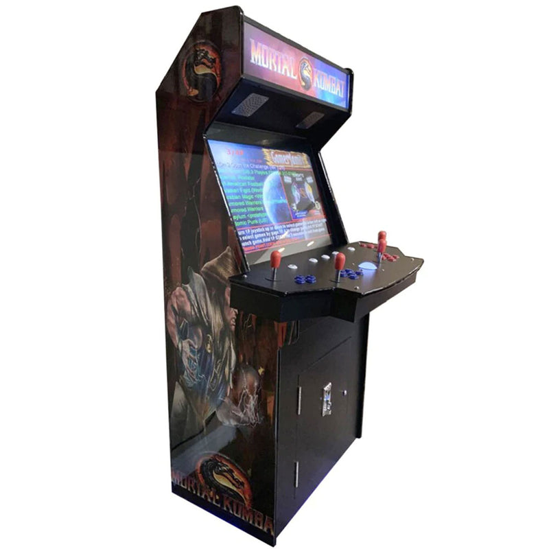 4 Player StandupUp Arcade Machine | Commercial Grade | 3505 Games | 32" Screen | 1 Trackball | 2 Stools |MC