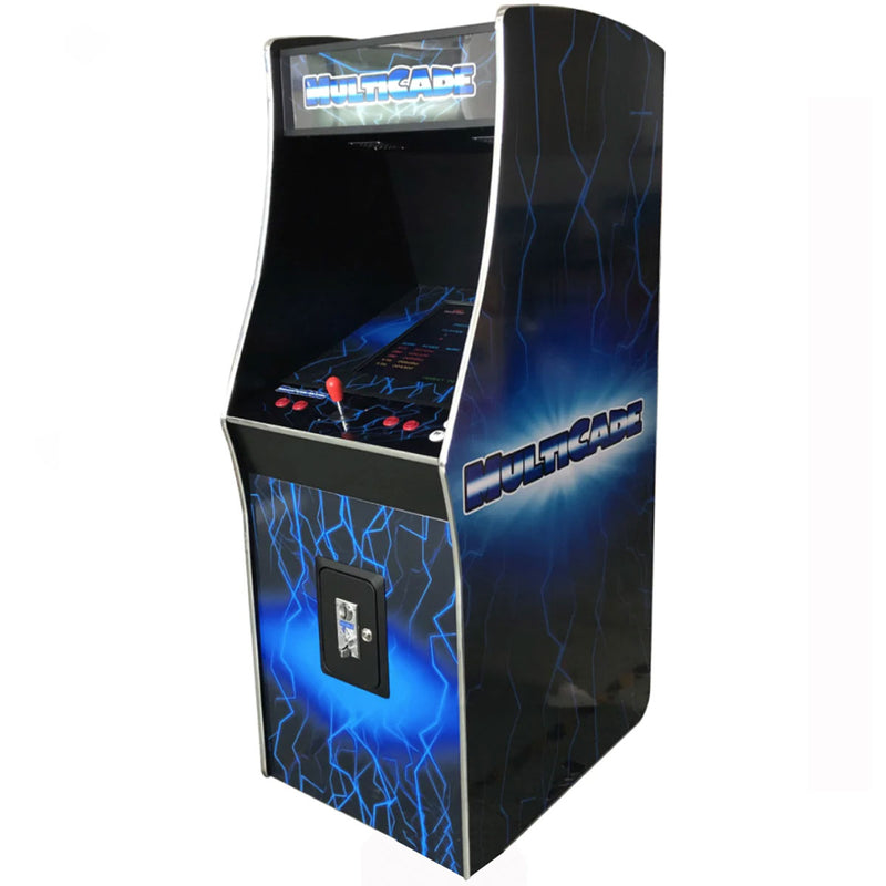 Single Player StandupUp Arcade Machine | Commercial Grade | 60 Games | 21" Screen | 2 Stools | MC