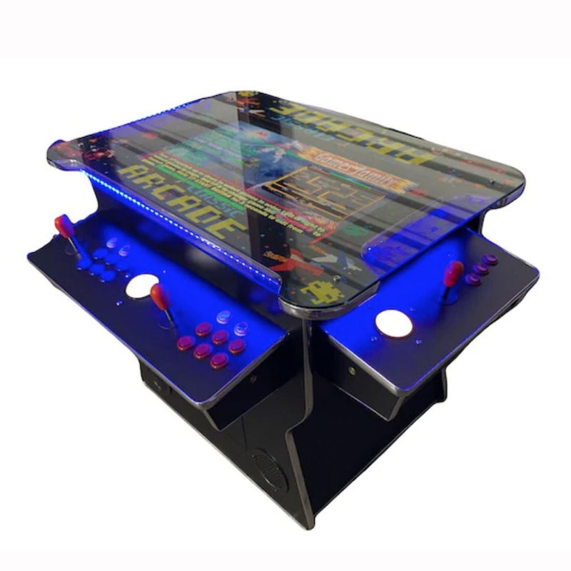 4 Player Lift Up Arcade Machine |Commercial Grade | 3505 Games | 26.5" Screen | 3 Trackballs | 2 Stools | DKW2